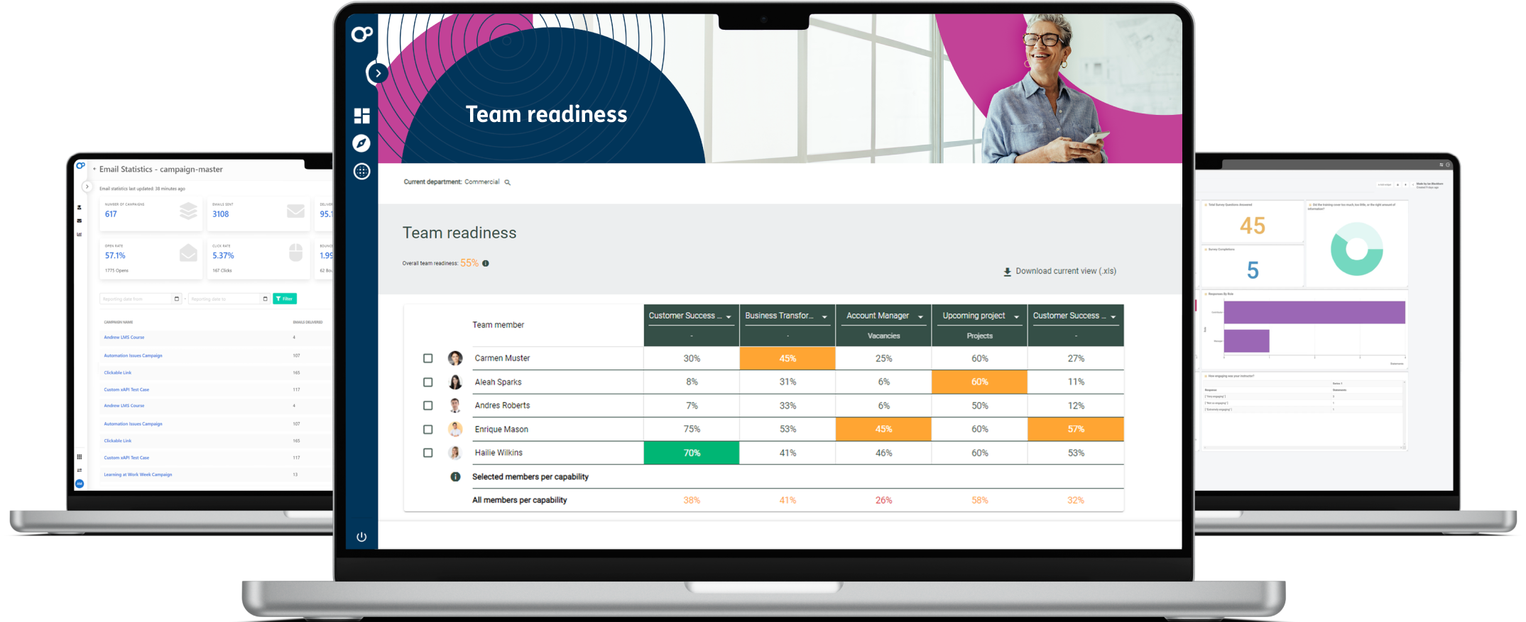screenshot of Learning Pool Platform